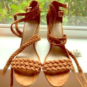 Tory Burch Bailey Braided Platform Wedges